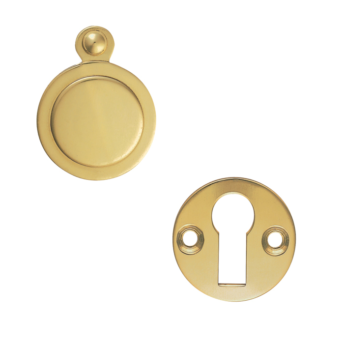 Victorian Open & Closed Escutcheon