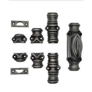 Victorian plain stepped espagnolette bolt/Cremone bolt upto 6 FT 4