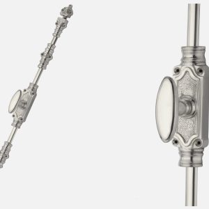 classic espagnolette bolt / cremone bolt 9 feet satin nickel