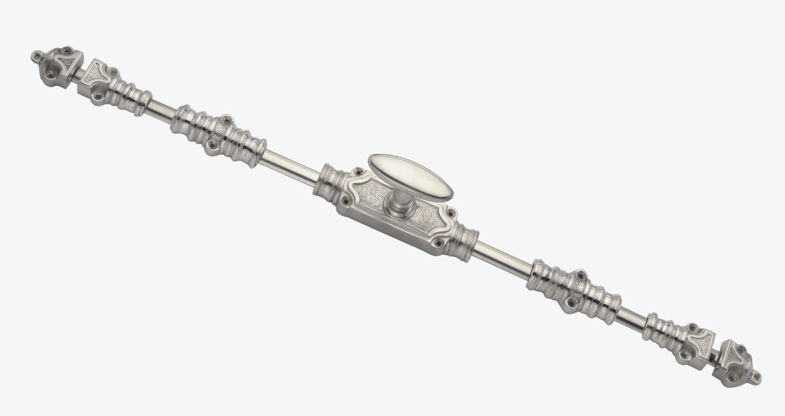 classic espagnolette bolt / cremone bolt 9 feet satin nickel