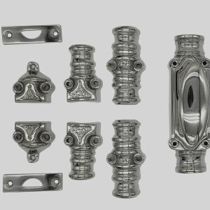 classic espagnolette bolt / cremone bolt 9 feet satin nickel