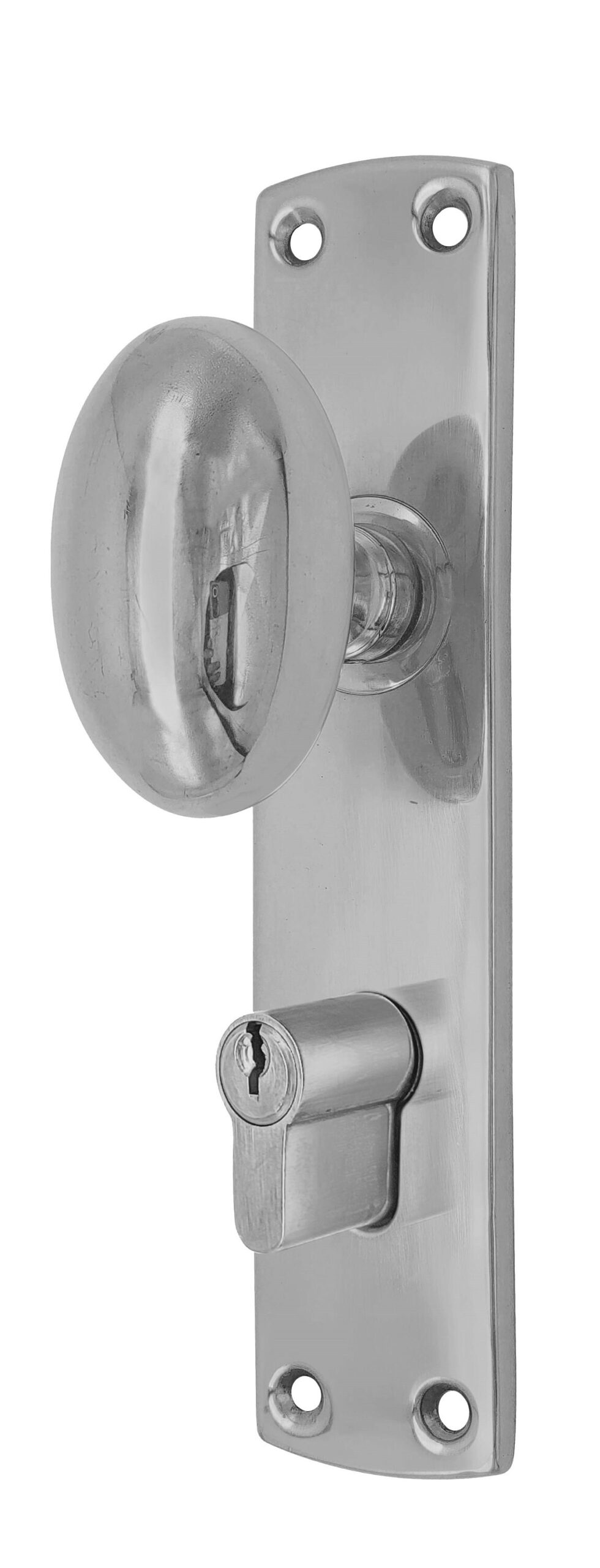 Oval knob locking brass door Espagnolette bolt/Cremone bolt upto 8.5'-SN