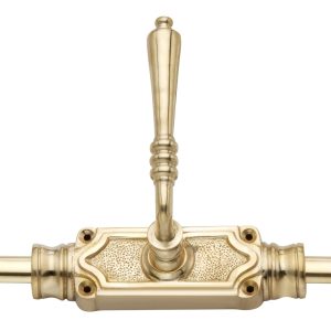 victorian lever door espagnolette bolt/cremone bolt upto 9 feet polished brass UNLACQUERED