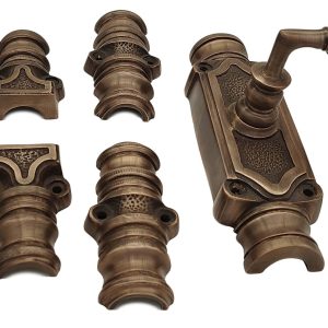 Victorian lever door Espagnolette Bolt/cremone Bolt upto 9 Feet antique brass unlacquered