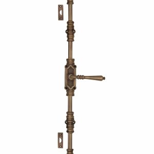 Victorian lever door Espagnolette Bolt/cremone Bolt upto 9 Feet antique brass unlacquered