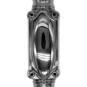 Classic door espagnolette bolt / cremone bolt upto 9 feet polished nickel