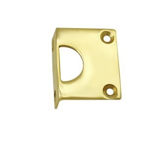 Oval knob locking door Espagnolette/Cremone bolt upto 8.5'-Polished brass lacquered