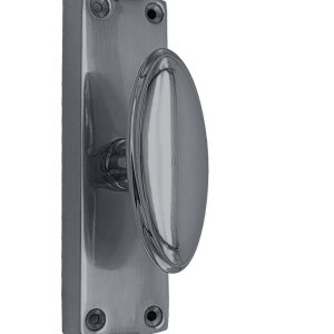 Oval knob door spagnolette bolt/cremone bolt upto 2500mm SATIN CHROME(upto 8 feet)