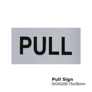 Pull Sign -75x38mm