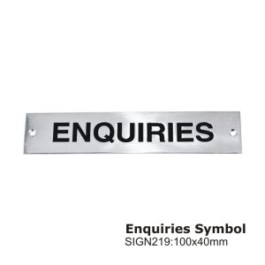 Enquiries Symbol -100x4Omm