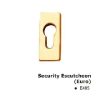 E485PB Security Escutcheon (Euro)