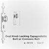 EB105SCP Oval Knob Locking Espagnolette Bolt or Cremone Bolt