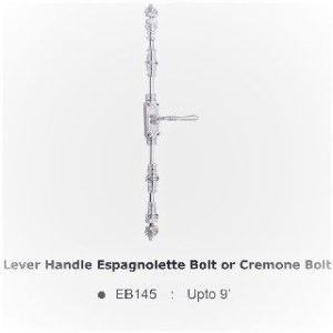 EB145SCP Lever Handle Espagnolette Bolt or Cremone Bolt