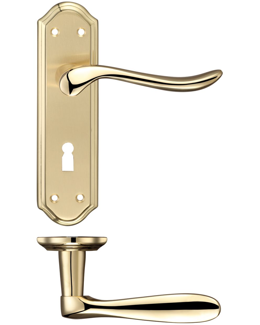 Lincoln Lever Lock (47.5mm c/c) Furniture