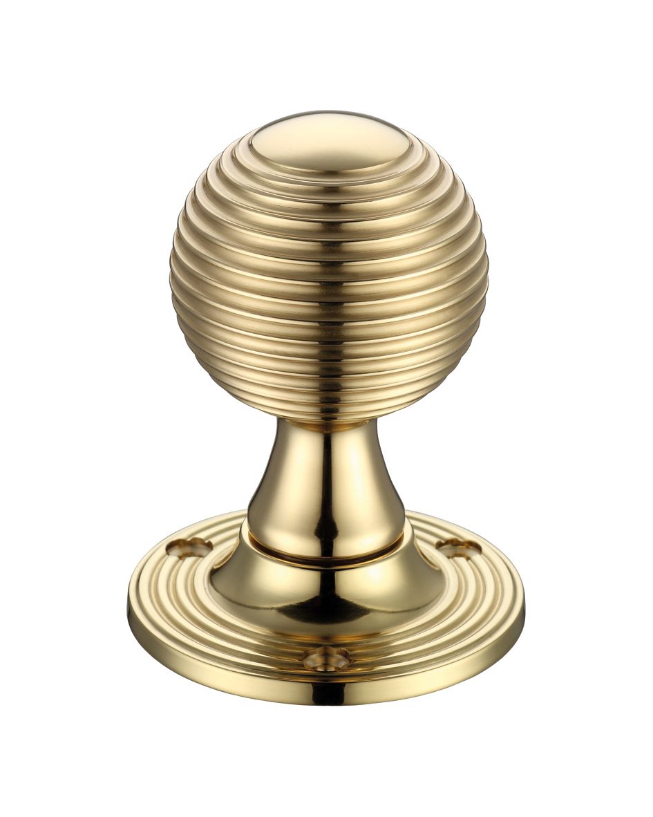 Queen Anne Mortice Knob Furniture 60mm Rose dia.