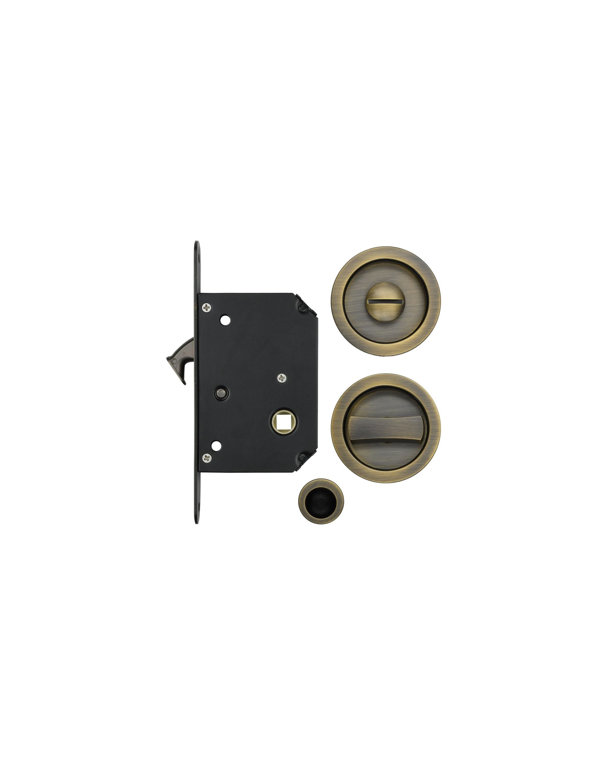 Sliding Door Lock Set - Suitable for 35-45mm Thick Doors