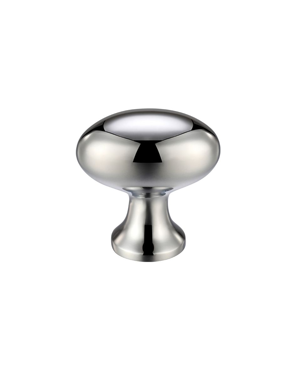 Oval Cupboard Knob 38mm dia.