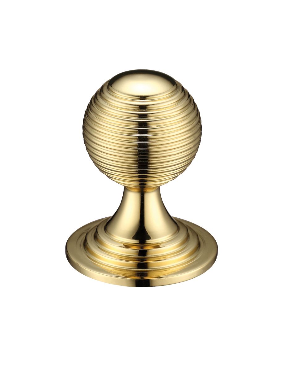 Queen Anne Ringed Knob 38mm rose dia.