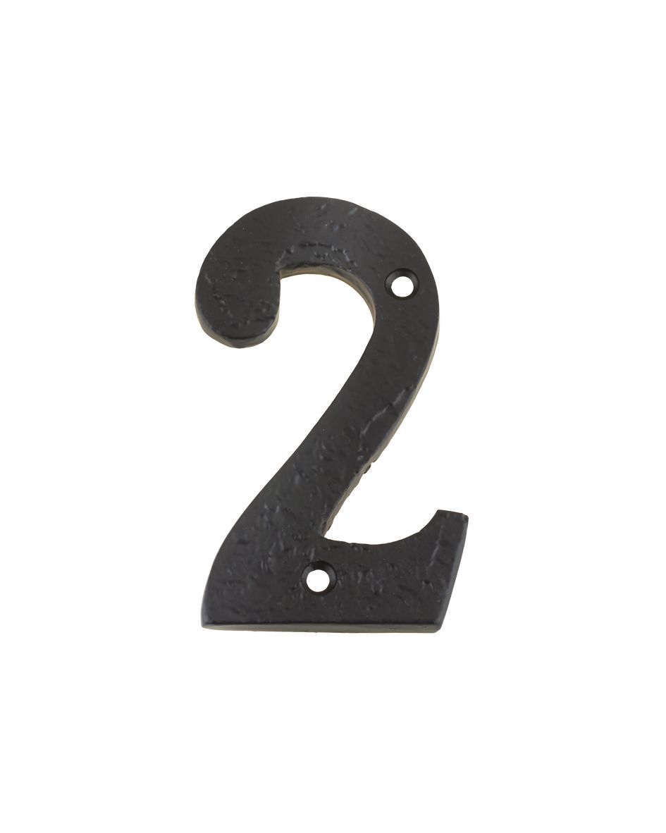 Numeral - No. 2 - 4"