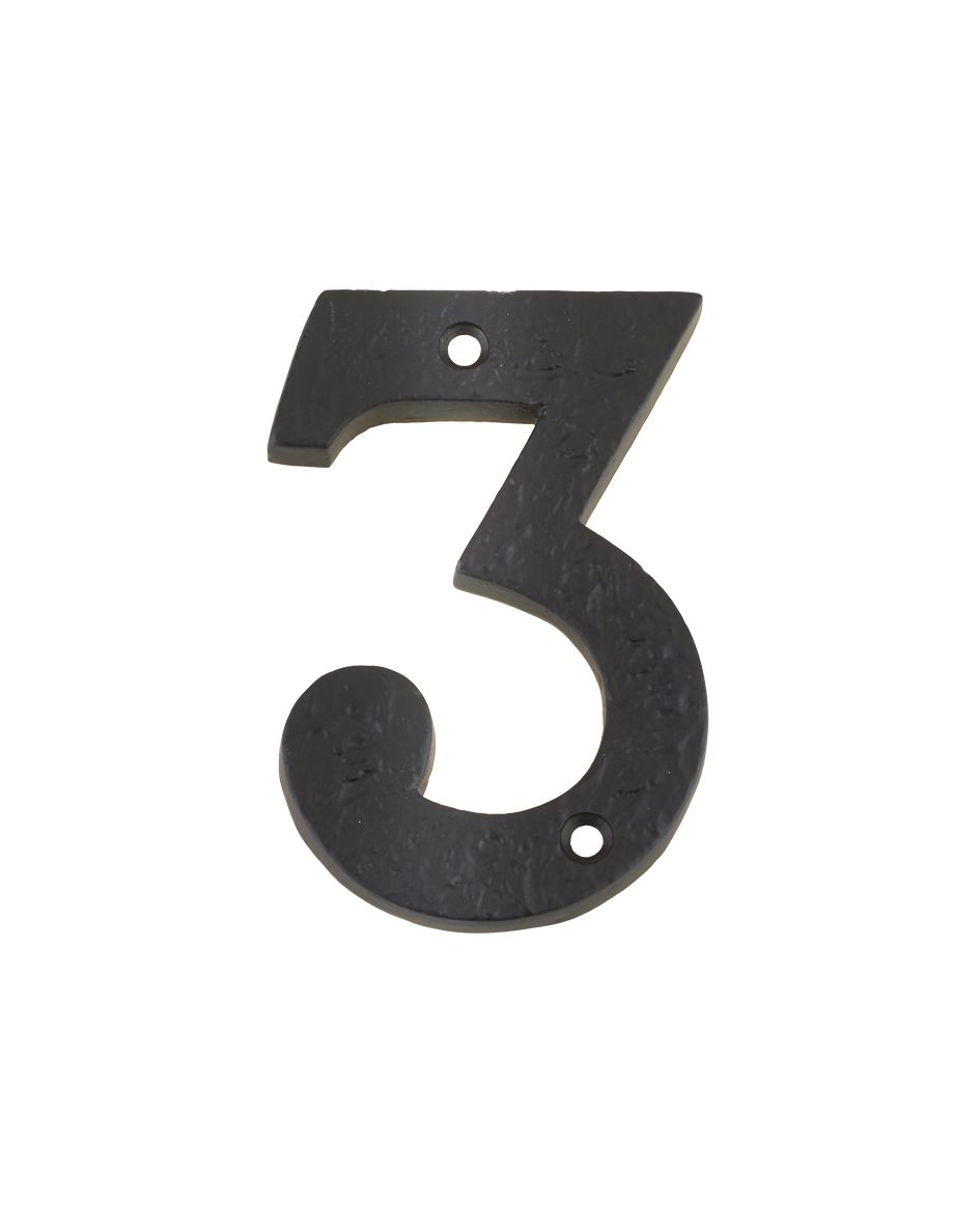 Numeral - No. 3 - 4"