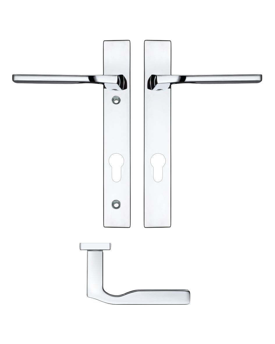 Vela lever on narrow euro backplate