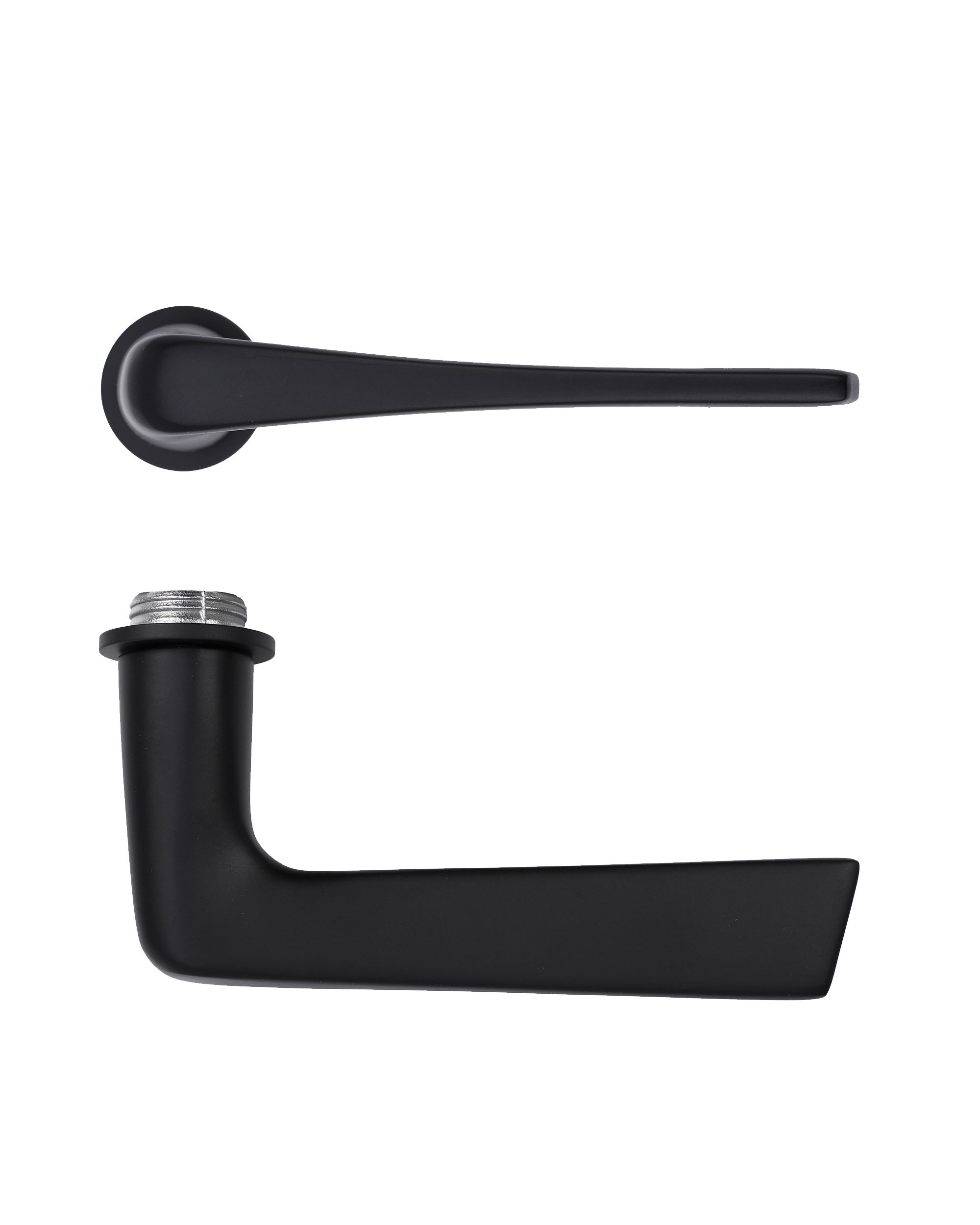 Como Lever on 32mm Round Mini Rose