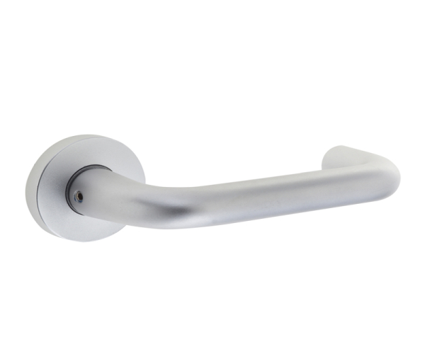 19mm Round Bar Handle on Rose Satin Anodised Aluminium
