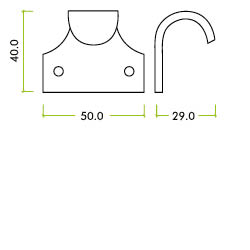 Sash Lift -51 x 48mm - Standard