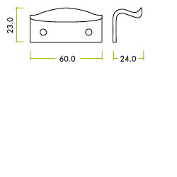 Sash Lift - 60 x 22mm