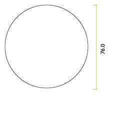 Fire Door Keep Clear - 76mm dia