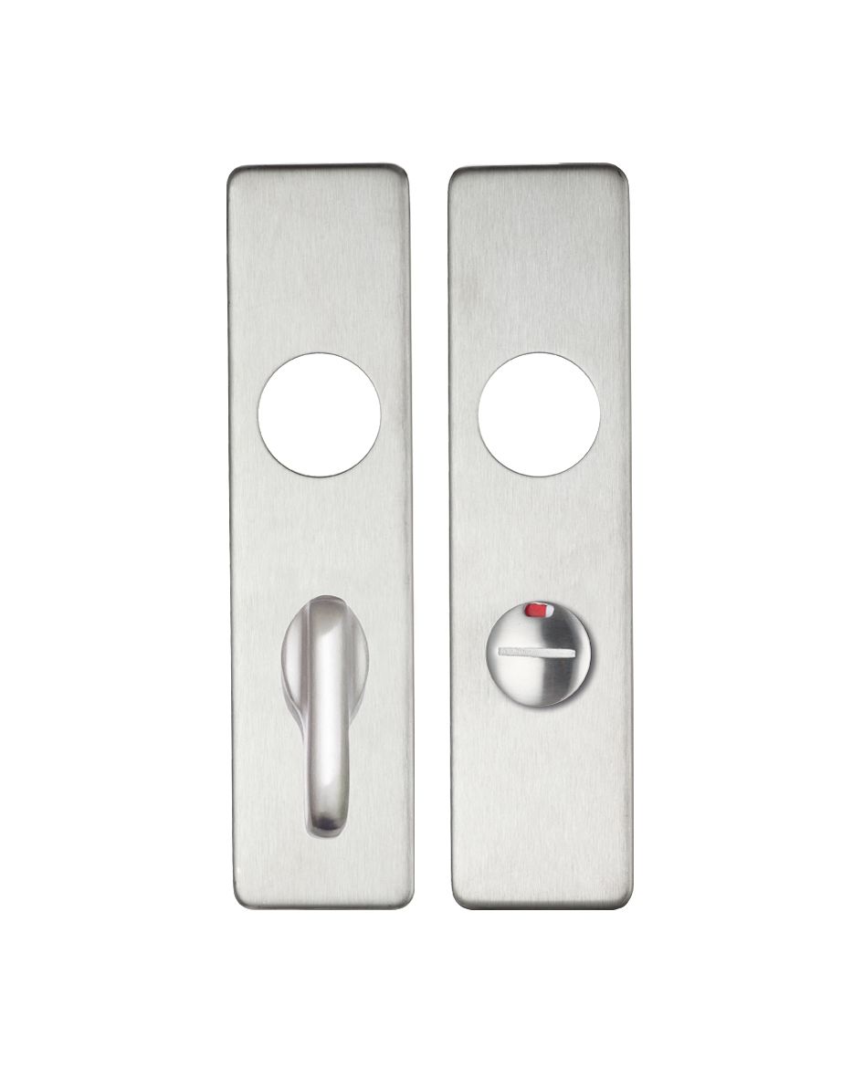Cover plate for 19 mm RTD Lever on Short Backplate - Din Bathroom/78mm Centres - 45mm x 180mm