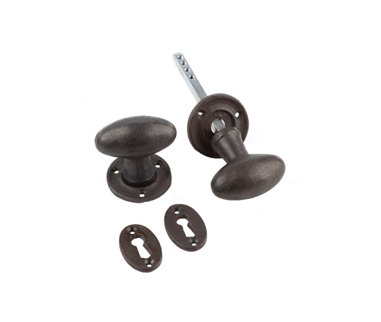 Valley Forge Oval Mortice Door Knobs