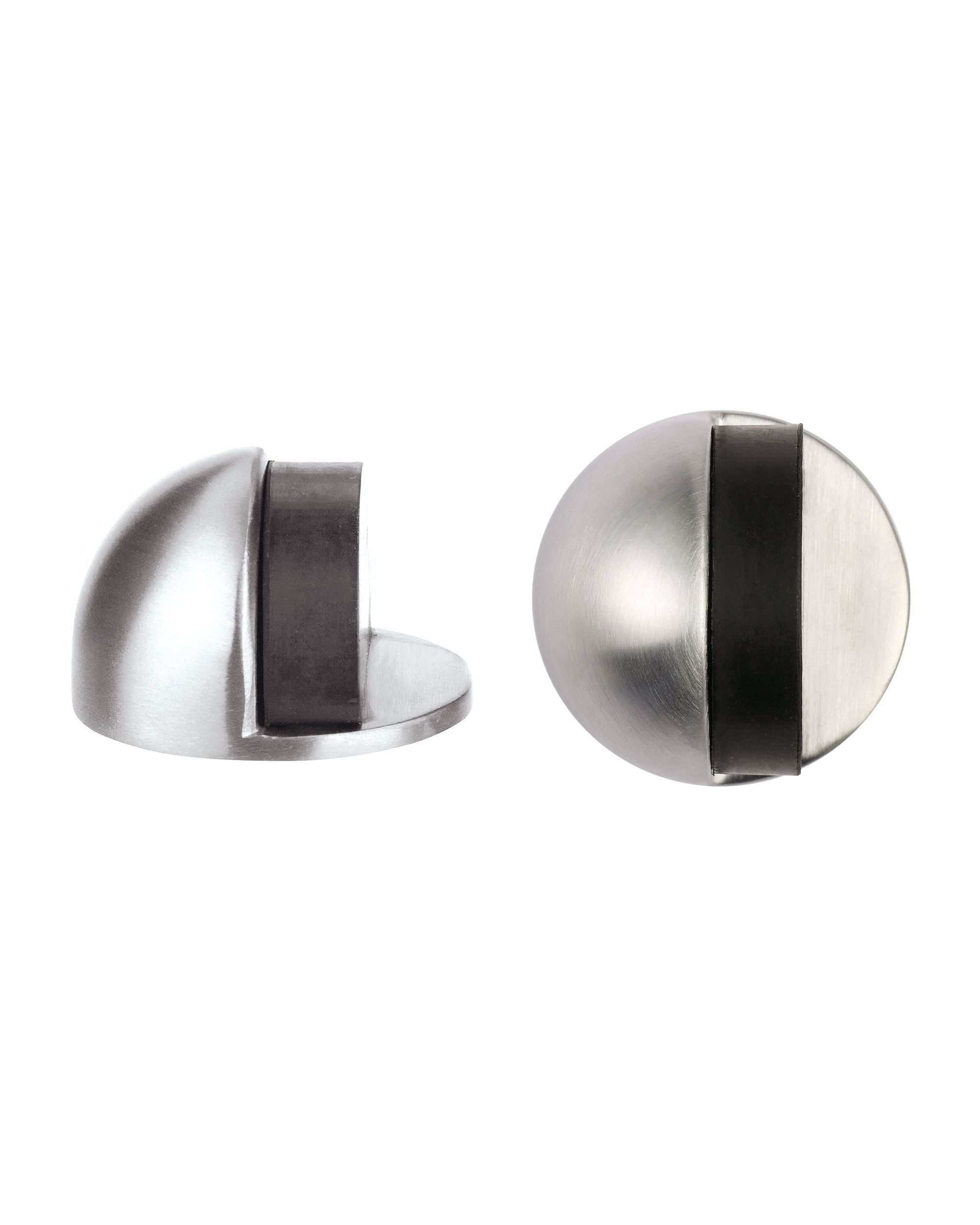 Door stop - floor mounted - oval - 45mm