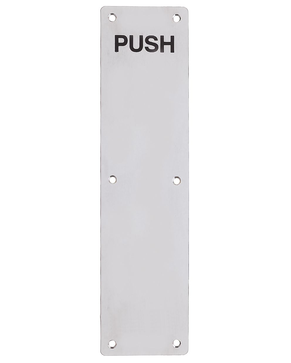 Finger Plate - Push (Radius) 75mm x 300mm