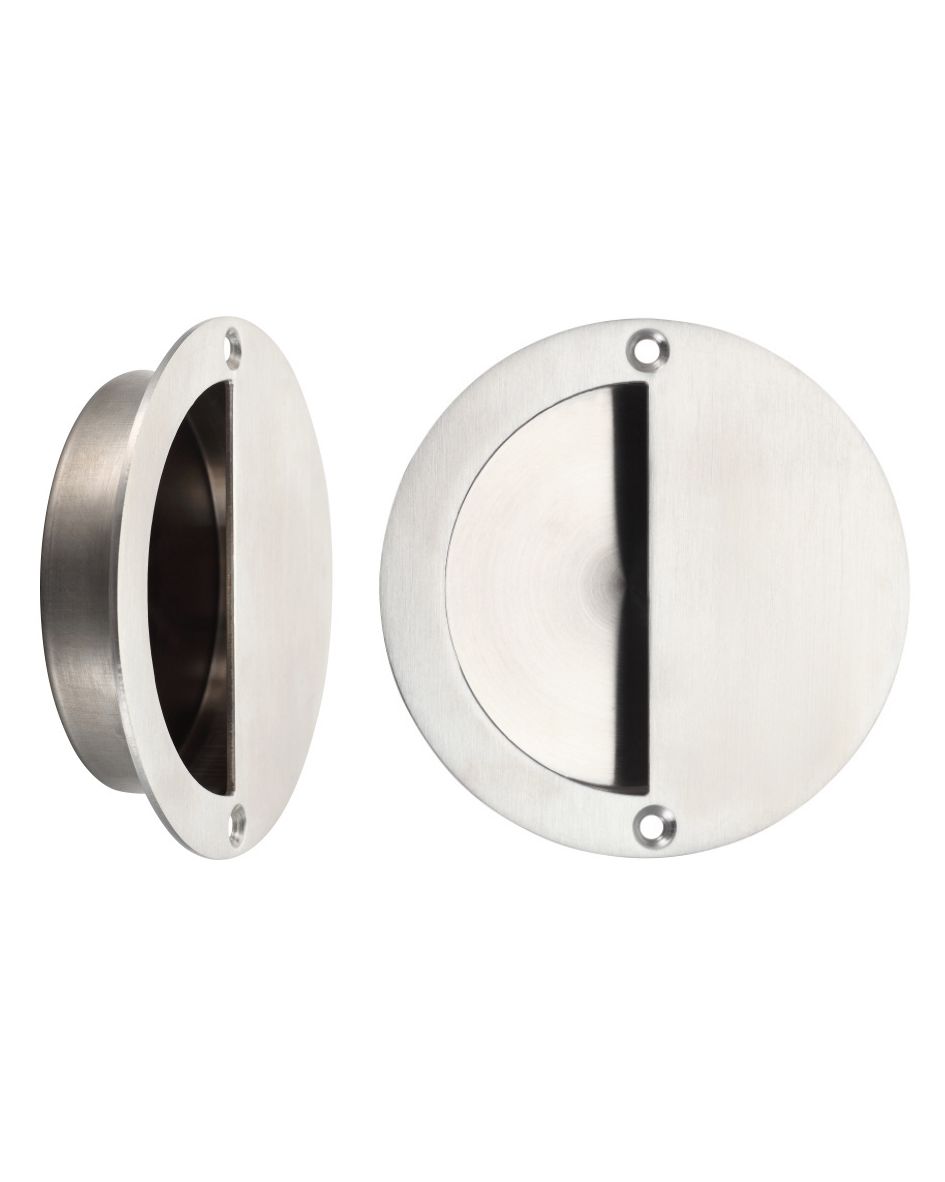 Half Moon Flush Pull 90mm dia