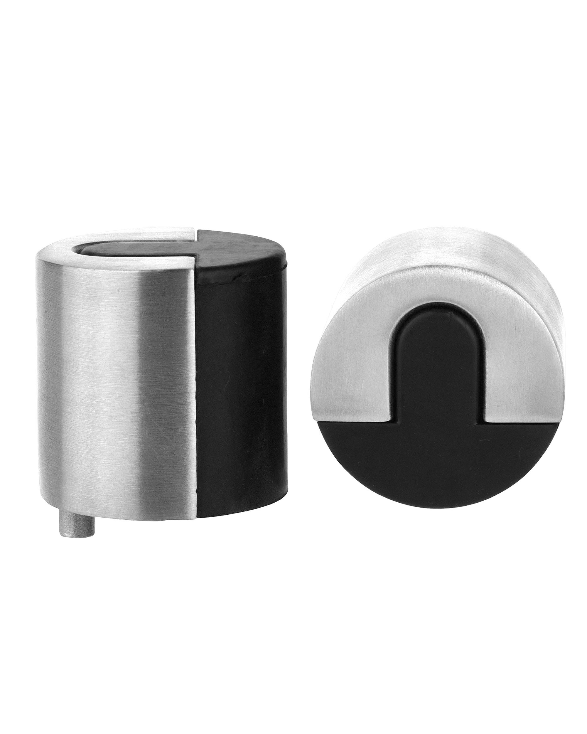 Door Stop Floor Mounted - Large Round - 40mm dia