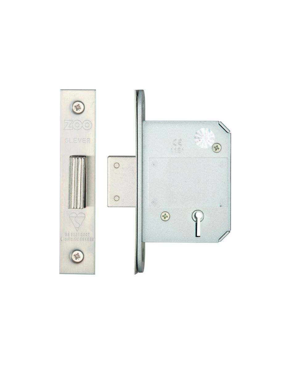 British Standard 5 Lever Deadlock - 64mm