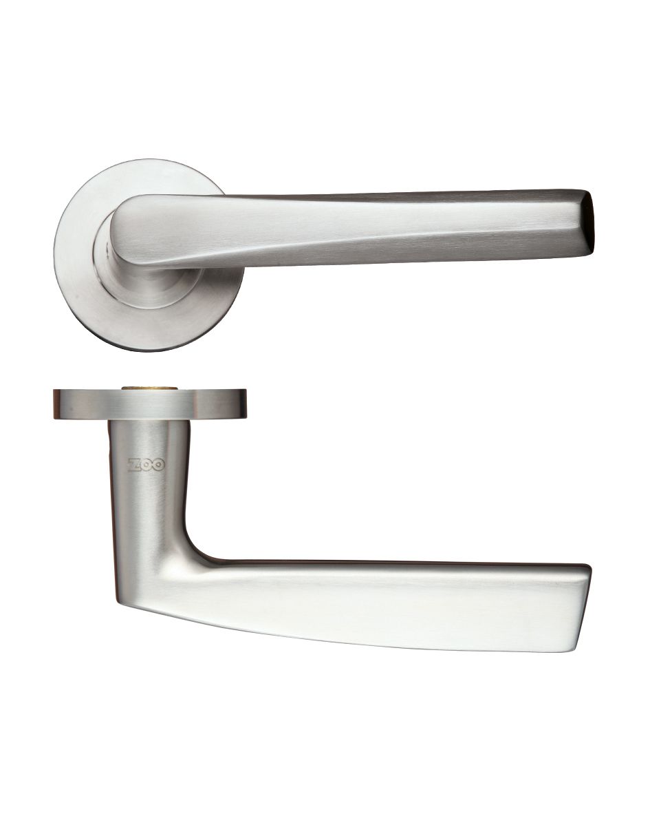 Stainless Steel Lever - Push on Rose - Grade 304