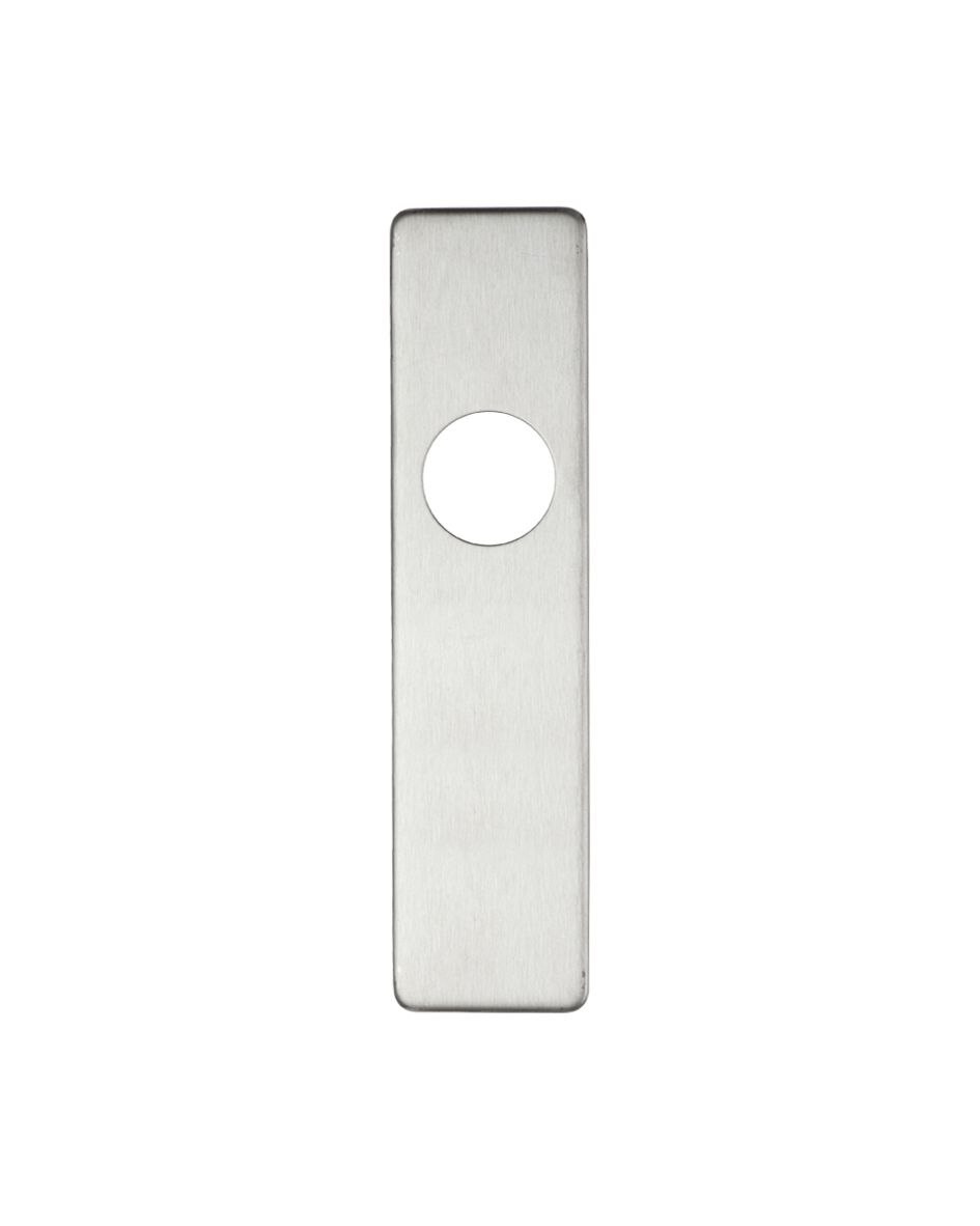 Cover plate for 19 mm RTD Lever on Short Backplate - Latch - 45mm x 180mm PSS