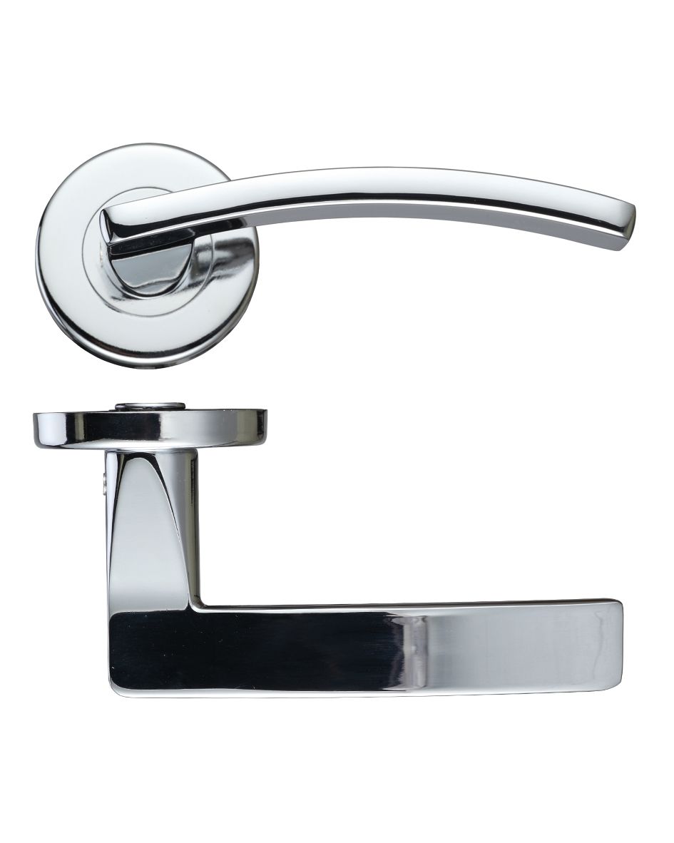 Toledo lever on round rose