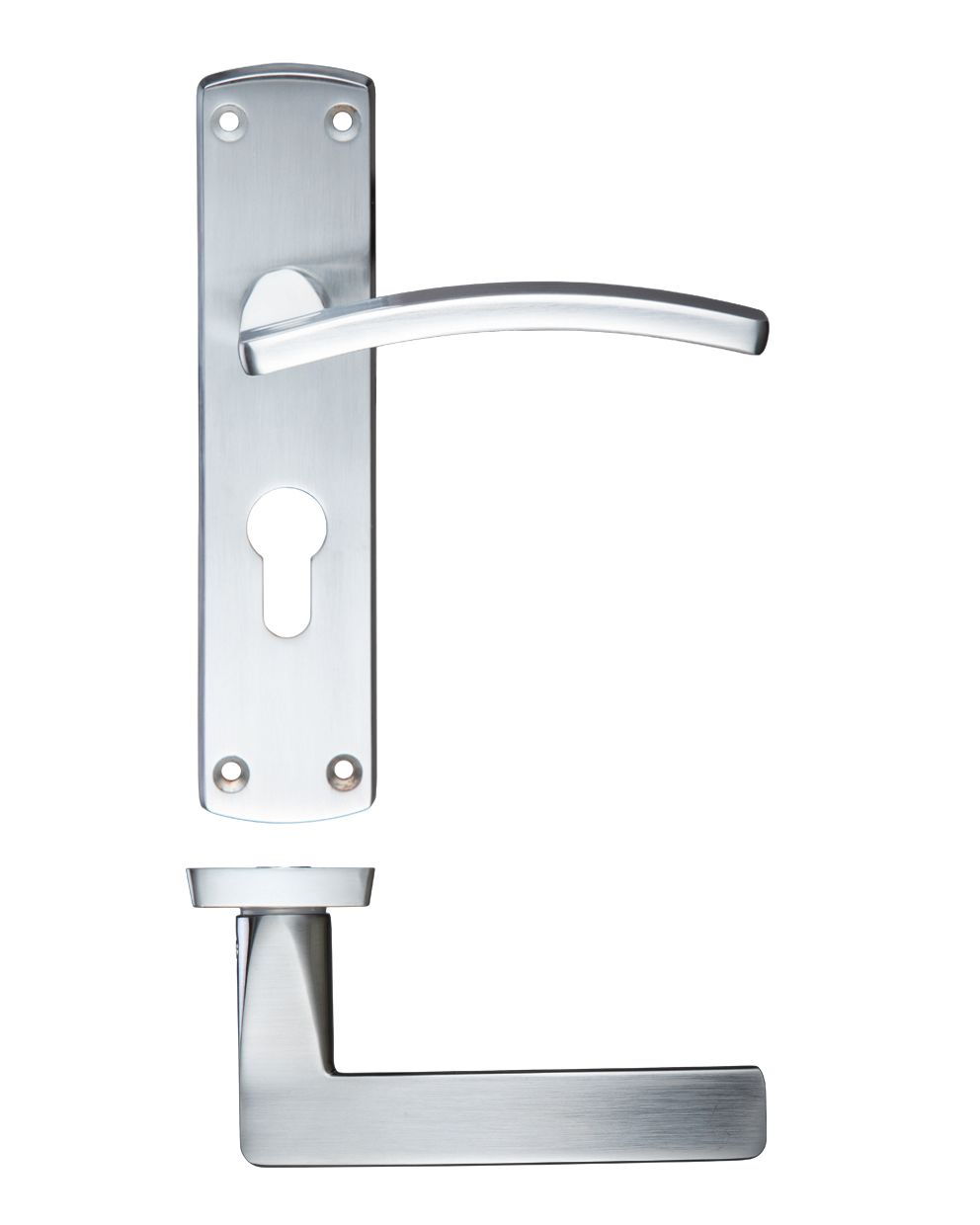 Toledo lever on lock backplate