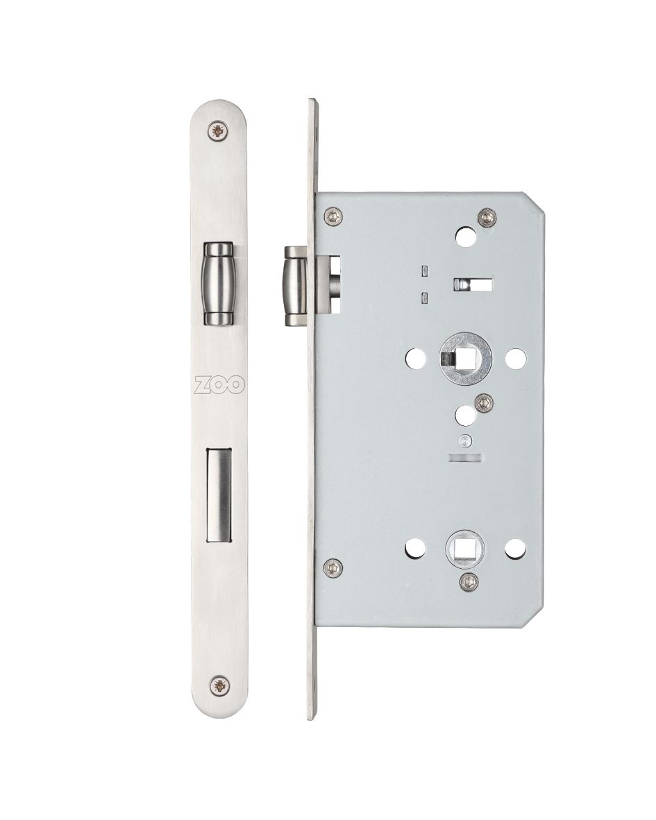 Din lift to lock - 72mm c/c - backset 60mm - radius