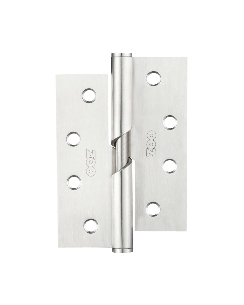 Rising Butt Hinge (Left) Stainless Steel - Grade 201 - 102 x 76 x 2.5mm