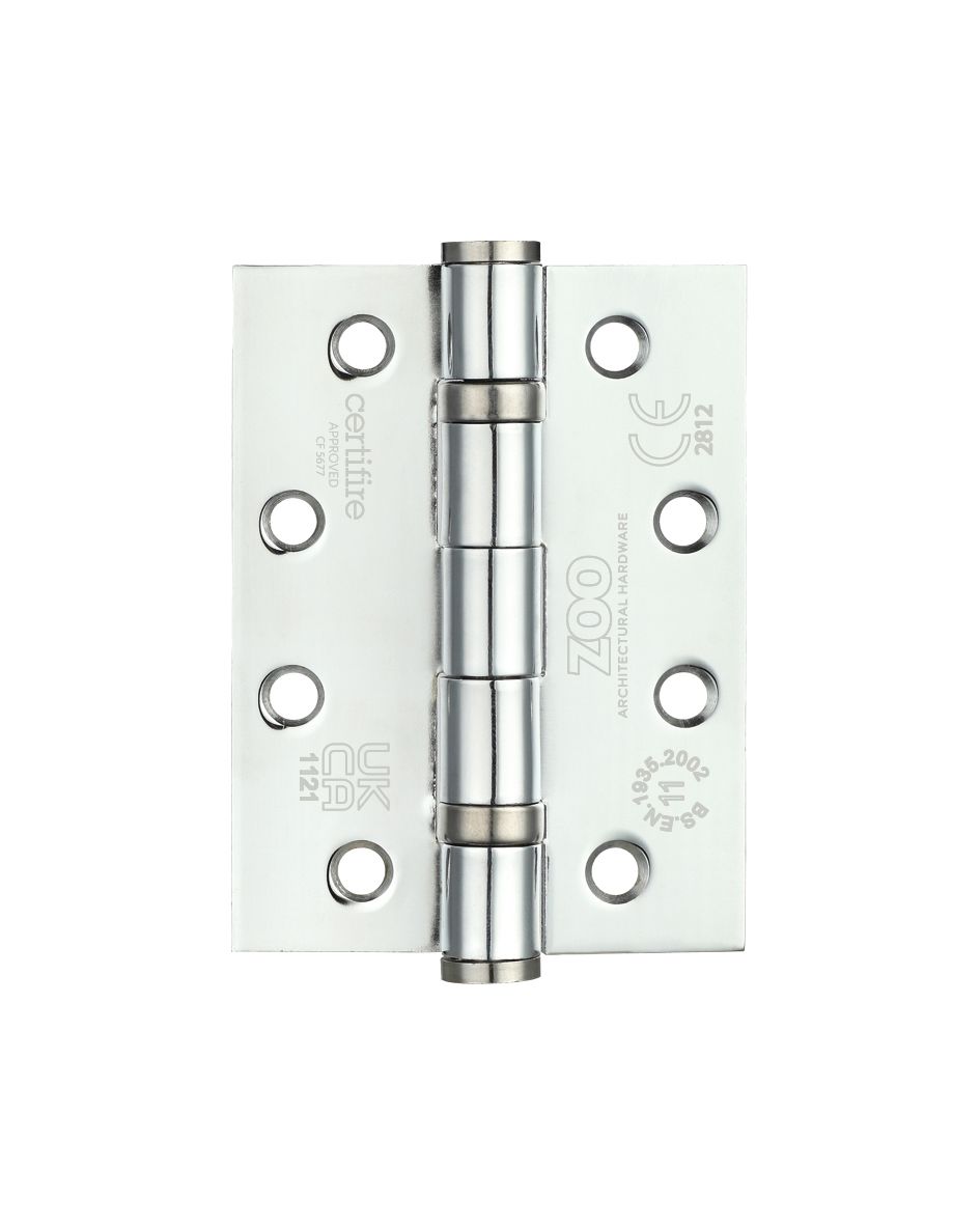 Ball Bearing Hinge - Steel 102 x 76 x 3mm