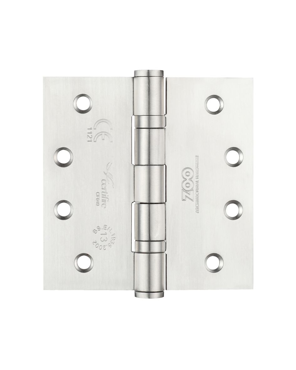 Grade 13 ball bearing hinge - ss201 - 100 x 100 x 3mm