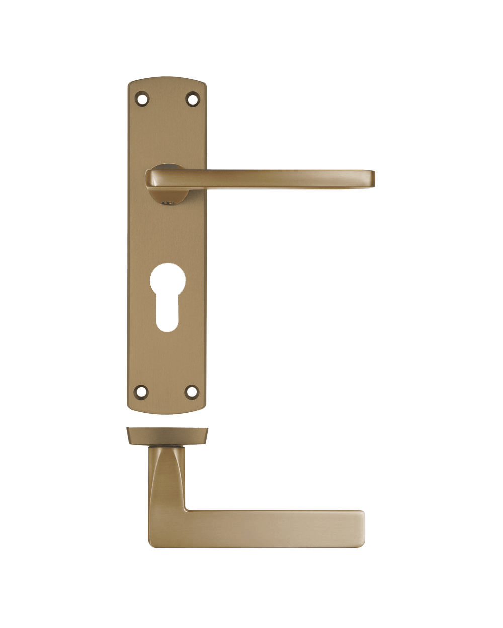 Leon lever on euro backplate