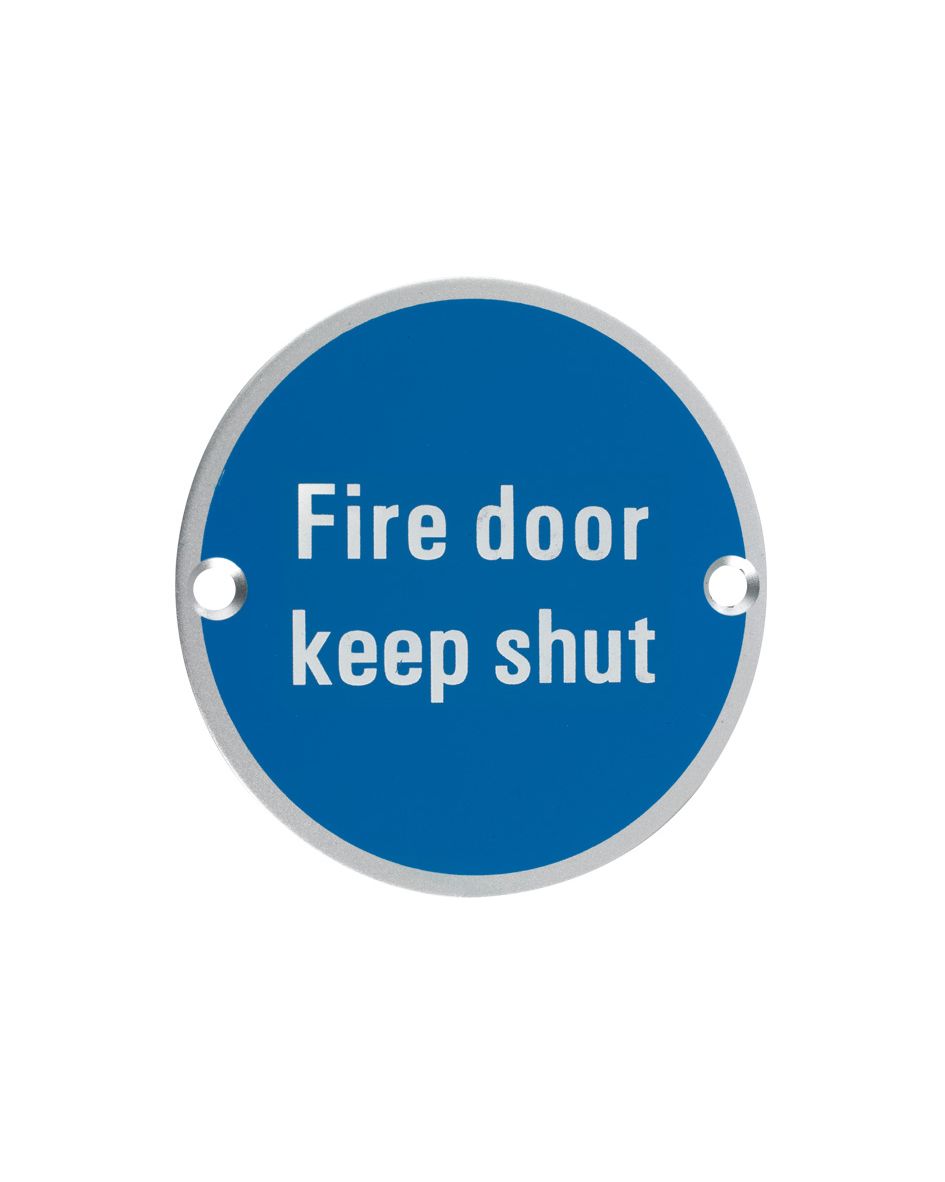 Signage - Fire Door Keep Shut