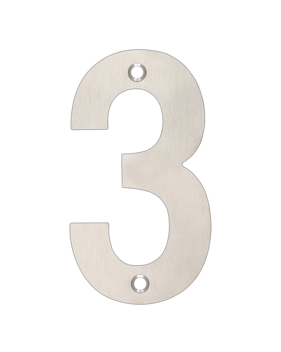 Numerals - No 3 - 102mm